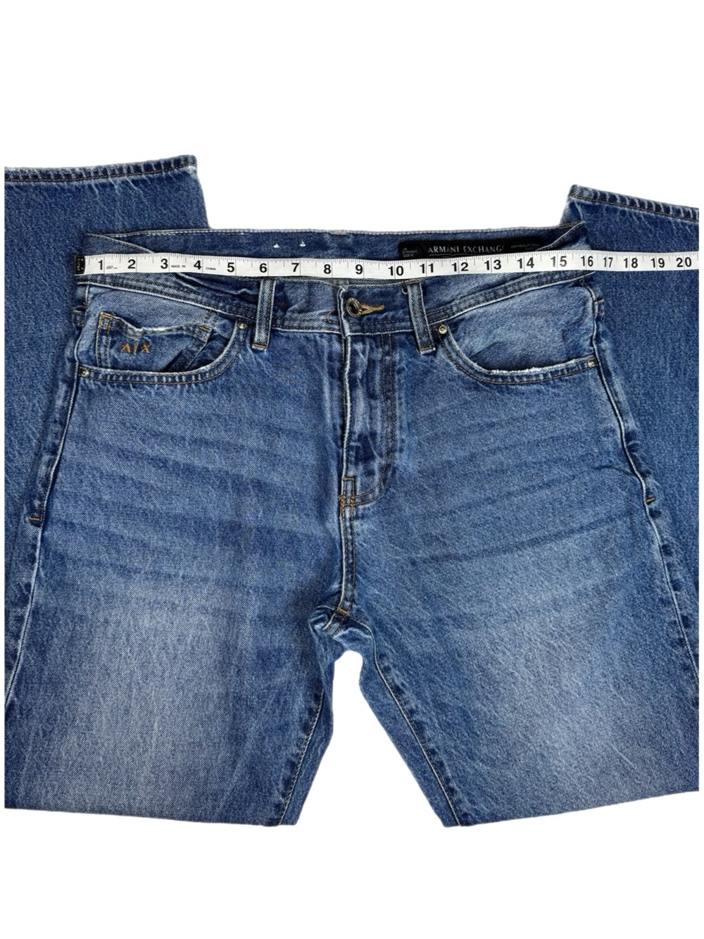 Armani Exchange straight cut jeans, standard wash size 32 - Picture 4 of 7